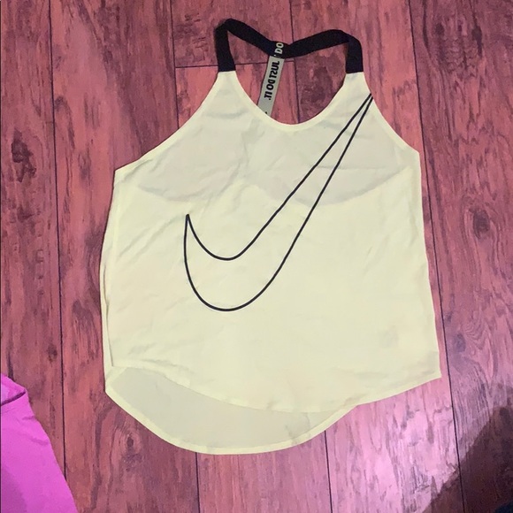 Nike Highlighter Yellow Tank - Picture 2 of 2